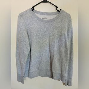 Tek Gear Women's Fleece Sweathshirt, Large, Gray